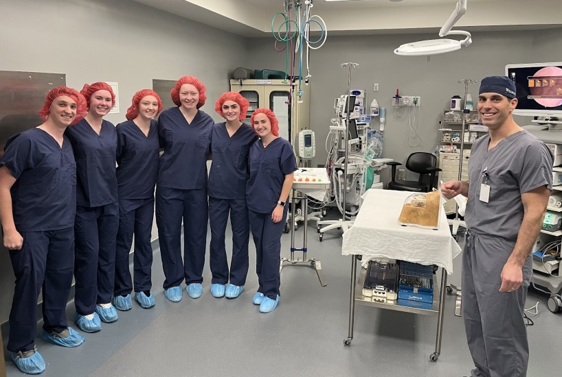 Students visit an OrthoCincy medical facility